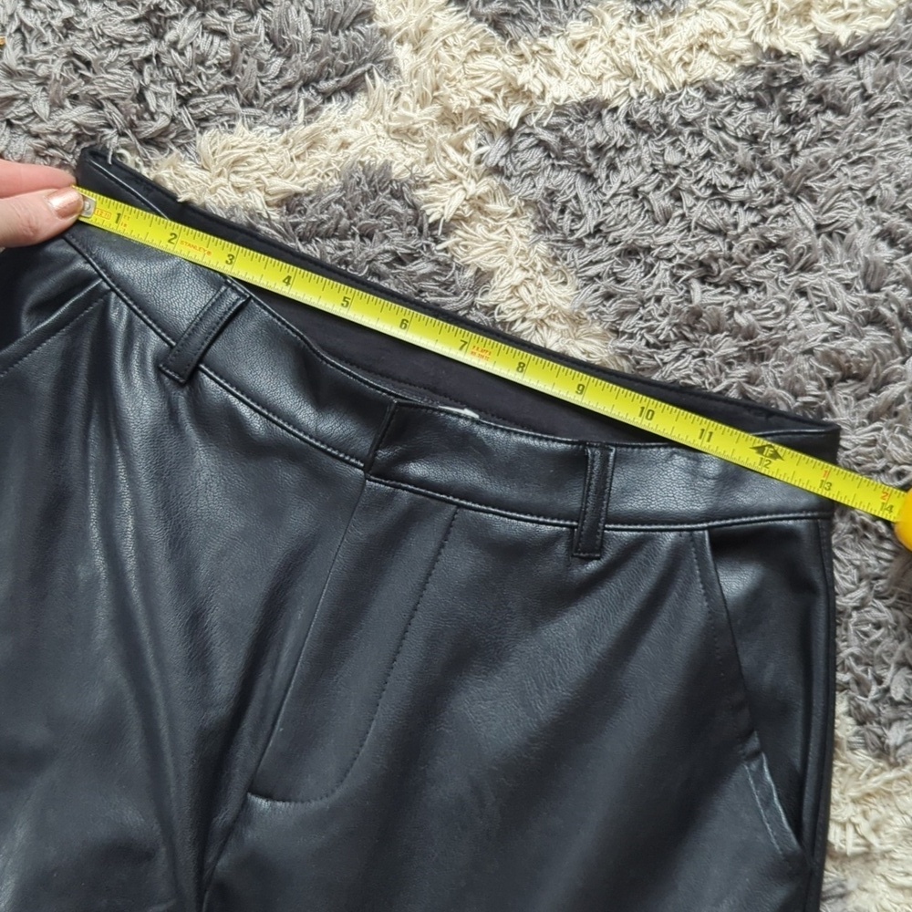 Splendid Faux Leather Blank Ankle Pant Size Women's 4 - Picture 6 of 9